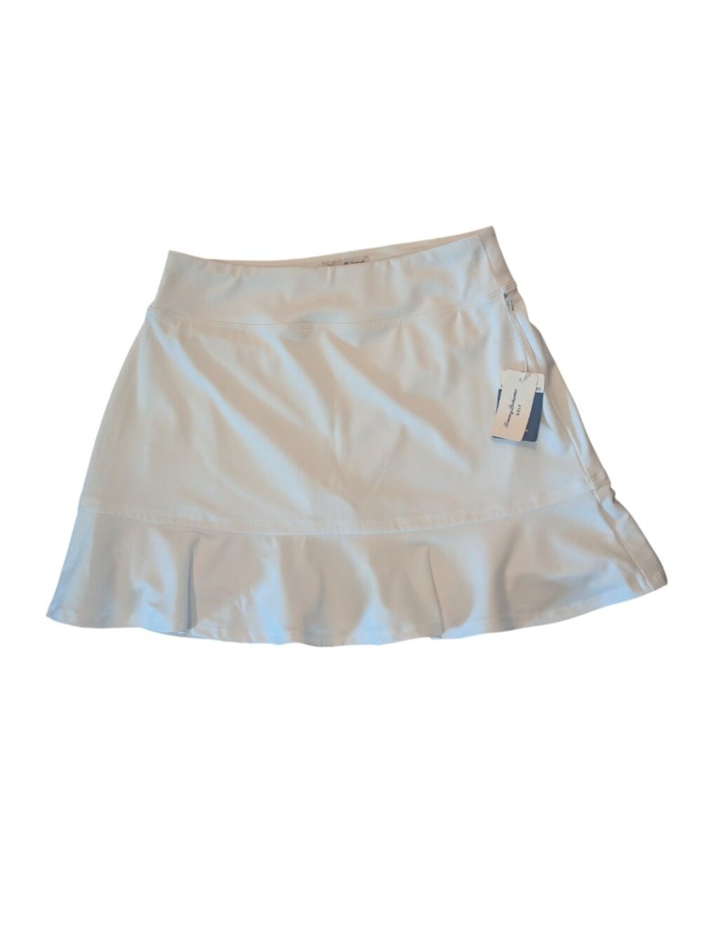 Tommy Bahama ~ Golf Pickleball Tennis Ruffled Skort Skirt ~ White ~ Small
